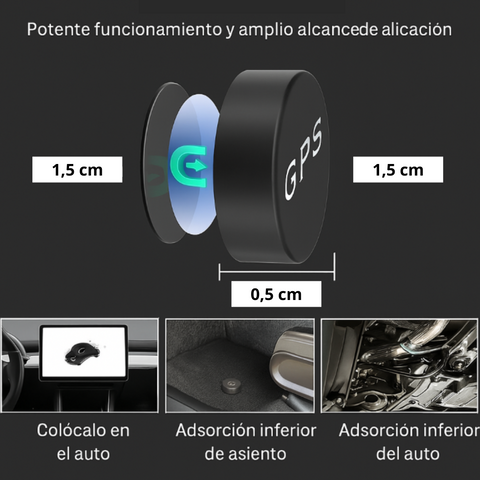 Minirastreador GPS magnético®